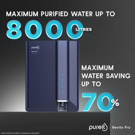 Pureit Revito Pro 8 litres RO+MF+UV Water Purifier-3