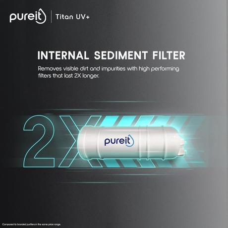 Pureit Titan UV Plus 7 L Water Purifier, Blue-3