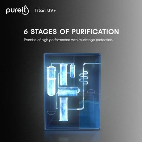 Pureit Titan UV Plus 7 L Water Purifier, Blue-6