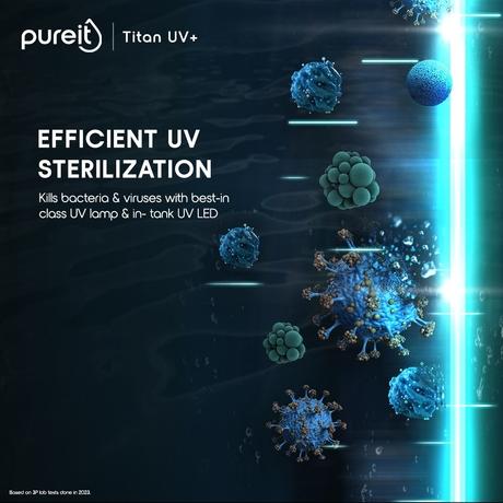 Pureit Titan UV Plus 7 L Water Purifier, Blue-7
