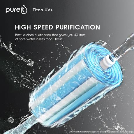 Pureit Titan UV Plus 7 L Water Purifier, Blue-8