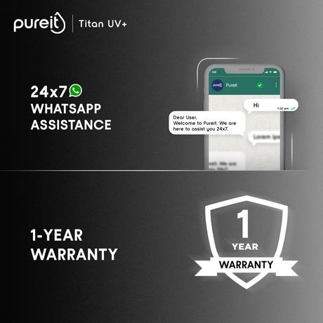 Pureit Titan UV Plus 7 L Water Purifier, Blue-9