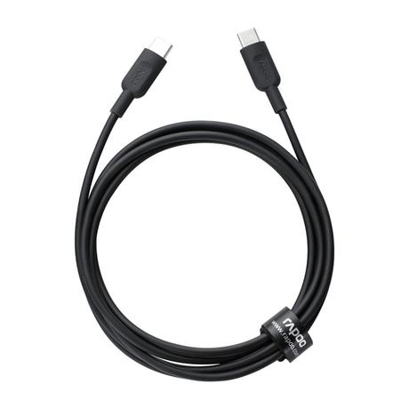 Rapoo PD60 Type C to Type C Cable, Black-0