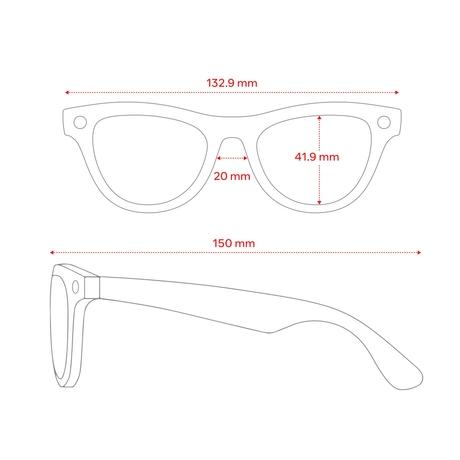 Ray-Ban Meta Skyler (Gen 1) with Meta AI, photo and video capture - Shiny Chalky Grey, Transitions Sapphire lenses-8