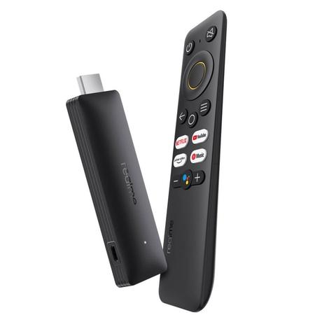 realme 4K Smart Google TV Stick with Bluetooth Voice Control Remote, Black-0