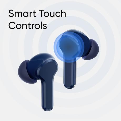 Realme Buds T110 with AI ENC for calls, upto 38 hours of Playback and Fast Charging Bluetooth Headset (Punk Black, True Wireless)-8
