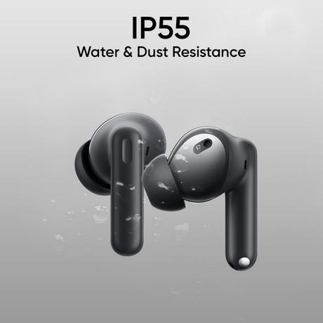realme Buds T310 TWS Bluetooth Earbuds with 12.4 mm Dynamic Bass Driver, 40 Hrs Total Playback, Fast Charge (10 min Charge for 5 hrs Playback), Vibrant Black-9