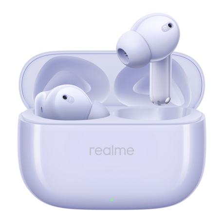 realme Buds T310 TWS Bluetooth Earbuds with 12.4 mm Dynamic Bass Driver, 40 Hrs Total Playback, Fast Charge (10 min Charge for 5 hrs Playback), Monet Purple-0