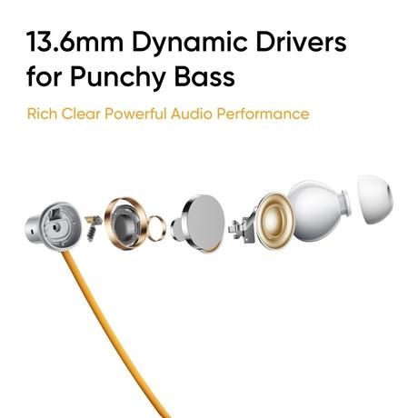 realme Buds Wireless 5 ANC Bluetooth Neckband, Dawn Silver-4