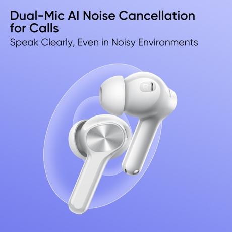 realme Buds T200 Lite Bluetooth in Ear Earbuds, AI ENC for Calls, 48 Hours Total Playback with Fast Charging and Low Latency Gaming TWS, Google Fast Pair IPX 4 Water resistant, with mic (Storm Grey)-4