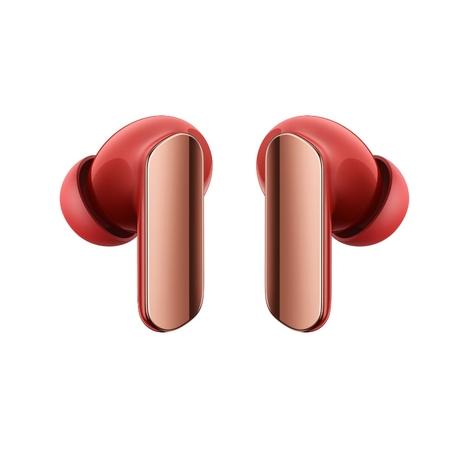 realme Buds Air 7 Pro True Wireless Earbuds, Fiery Red-2