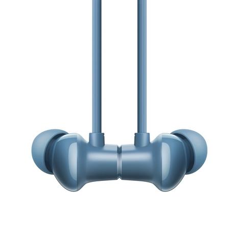 realme Buds Wireless 5 Lite in ear Bluetooth Neckband with 12.4 mm Dynamic Bass Boost Driver, Upto 35 Hours Playback, 45 ms Low Latency, IP55 Dust & Water Resistant, Bluetooth v5.4 (Haze Blue)-2