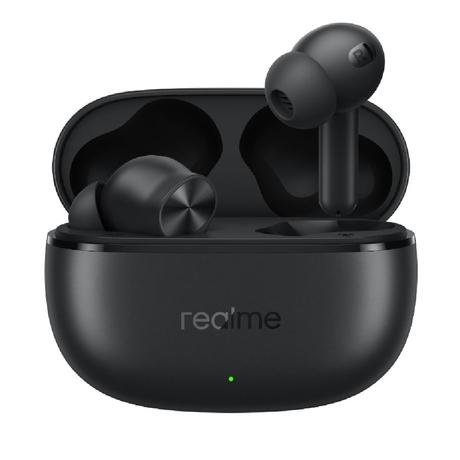 realme Buds T200x ANC Bluetooth in Ear Earbuds, 48 Hours Total Playback with Fast Charging and Low Latency Gaming TWS, Google Fast Pair IP55 Water resistant, with mic (Pure Black)-0