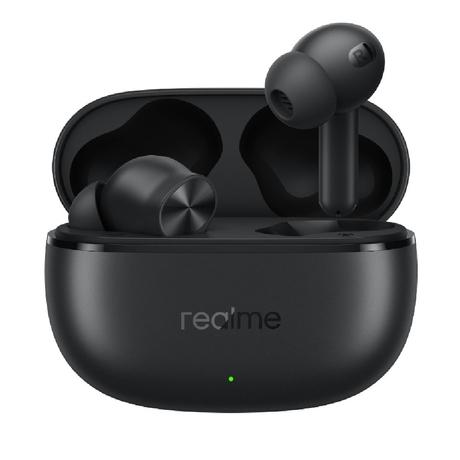 realme Buds T200x ANC Bluetooth in Ear Earbuds, 48 Hours Total Playback with Fast Charging and Low Latency Gaming TWS, Google Fast Pair IP55 Water resistant, with mic (Pure Black)-0