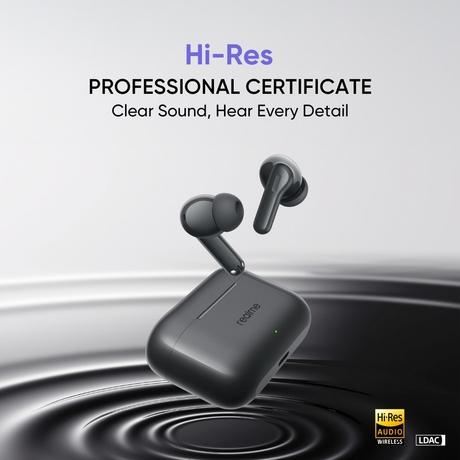 Realme TWS ANC T200 HiRise, Mystic Grey-2