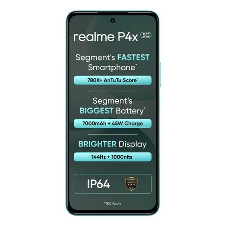 Realme P4x 5G 128 GB, 6 GB RAM, Lake Green, Mobile Phone-11