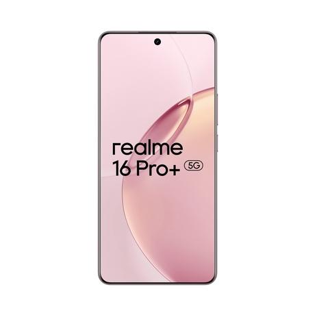 Realme 16 Pro+ 5G 256 GB, 8 GB RAM, Camellia Pink, Mobile Phone-1