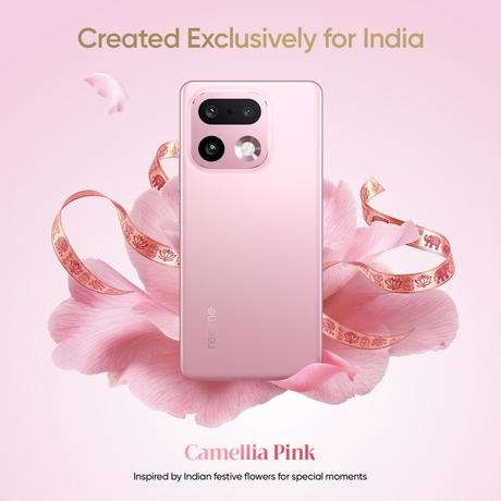 Realme 16 Pro+ 5G 256 GB, 8 GB RAM, Camellia Pink, Mobile Phone-6