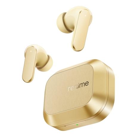realme Buds Air 8, 11 mm + 6 mm Dual Dynamic Bass Drivers, 58 Hrs Playtime, 55 dB ANC,6 Mic ENC, 45 ms Low Latency, 360 Spatial Audio, Hi-Res LHDC , IP55 Dust & Water Resistant, BT v5.4 (Master Gold)-1