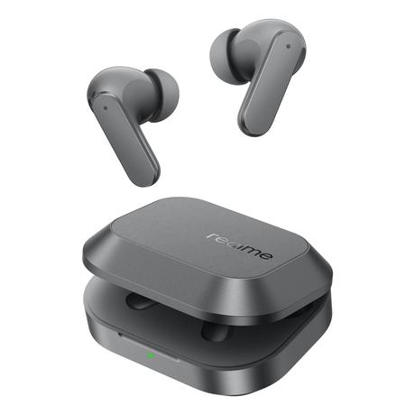 realme Buds Air 8, 11 mm + 6 mm Dual Dynamic Bass Drivers, 58 Hrs Playtime, 55 dB ANC,6 Mic ENC, 45 ms Low Latency, 360 Spatial Audio, Hi-Res LHDC , IP55 Dust & Water Resistant, BT v5.4 (Master Grey)-1