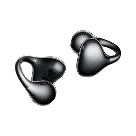 realme Buds Clip Open-Ear Wireless Earbuds with 11 mm Dual Magnet Drivers, 3D Spatial Audio, 36 H Playtime, AI ENC, IP55 Rating and 45 ms Low Latency (Titanium Black)-1