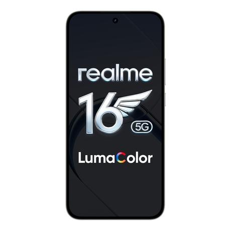 Realme 16 5G 128 GB, 8 GB RAM, Air White, Mobile Phone-3