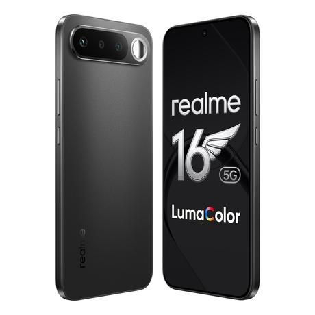 Realme 16 5G 256 GB, 8 GB RAM, Air Black, Mobile Phone-1