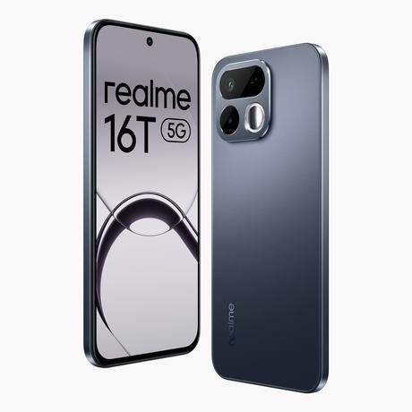 Realme 16T 5G 6 GB RAM, 128 GB, Mobile Phone, Starlight Black-3