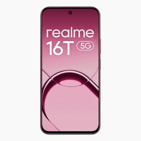 Realme 16T 5G 8 GB RAM, 256 GB, Mobile Phone, Starlight Red-1