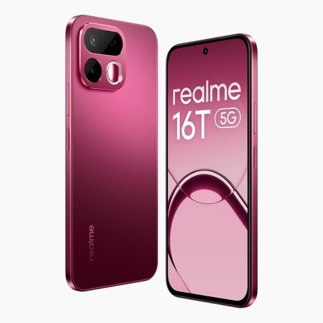 Realme 16T 5G 8 GB RAM, 256 GB, Mobile Phone, Starlight Red-2