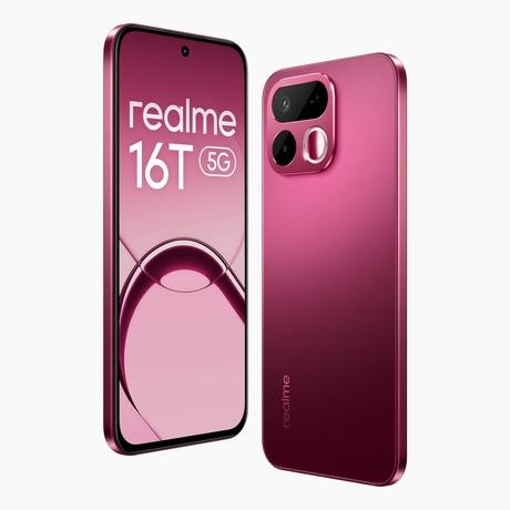 Realme 16T 5G 8 GB RAM, 256 GB, Mobile Phone, Starlight Red-3