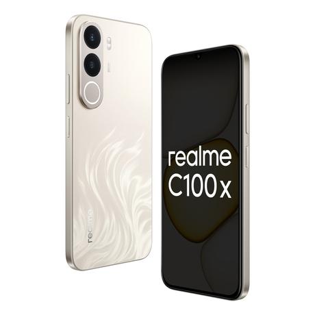 Realme C100X 4G 64 GB, 4 GB RAM, Golden Coast, Mobile Phone-2