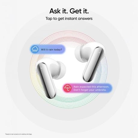 Realme Buds Air 8 Pro TWS Earbuds (Master White)-14