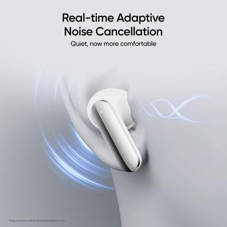 Realme Buds Air 8 Pro TWS Earbuds (Master White)-9