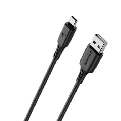 Reconnect RATCB1006 USB A to USB C Cable, Black-3
