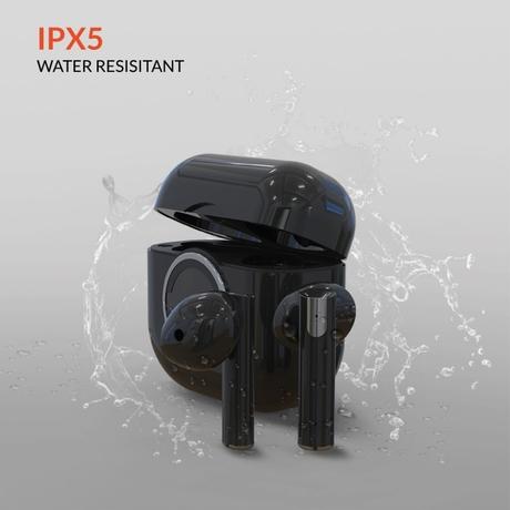 Reconnect Pro Buds Ultra TWS Earbuds, Upto 20 hrs of playtime, Swift Charging, LED Display, Quad mic with ENC technology, IPX5 Water Resistant, Bluetooth v5.3, Black-4