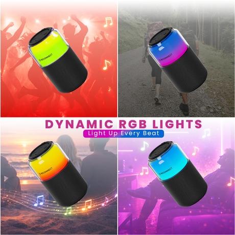 Reconnect PartyBeats Neo 12 W Bluetooth Speaker, Black-6