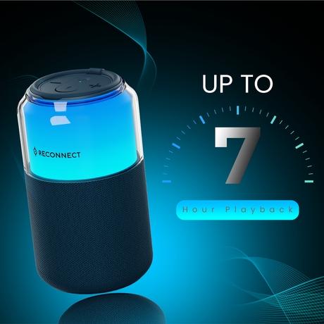 Reconnect PartyBeats Neo 12 W Bluetooth Speaker, Purple-4