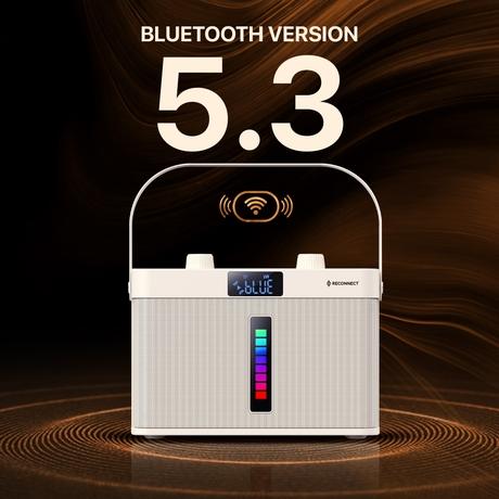 Reconnect JiveDuet 22 W Bluetooth Speaker, Beige-5