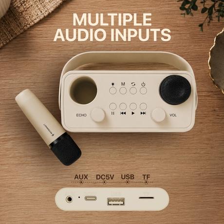Reconnect JiveDuet 22 W Bluetooth Speaker, Beige-6