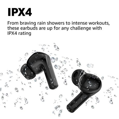 Redmi Buds 5A, Active Noise Cancelling True Wireless Earbuds, upto 30hr playtime, AI Powered ENC for clear calls, Bluetooth V5.4, low latency gaming mode with touch controls, Black-10