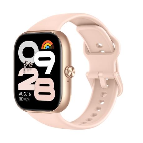 Redmi Watch Move Smartwatch with 4.69 cm (1.85 inch) Premium AMOLED Display, 14 Day Battery, Best Accuracy, Dual Core Processor (Gold Rush Strap, Free Size)-0