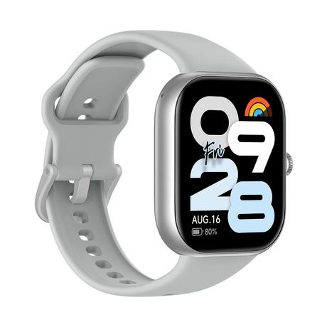 Redmi Watch Move Smartwatch with 4.69 cm (1.85 inch) Premium AMOLED Display, 14 Day Battery, Best Accuracy, Dual Core Processor (Silver Sprint Strap, Free Size)-1