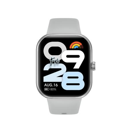 Redmi Watch Move Smartwatch with 4.69 cm (1.85 inch) Premium AMOLED Display, 14 Day Battery, Best Accuracy, Dual Core Processor (Silver Sprint Strap, Free Size)-2