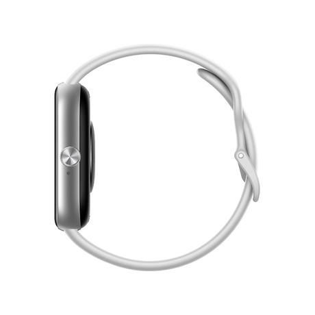 Redmi Watch Move Smartwatch with 4.69 cm (1.85 inch) Premium AMOLED Display, 14 Day Battery, Best Accuracy, Dual Core Processor (Silver Sprint Strap, Free Size)-3