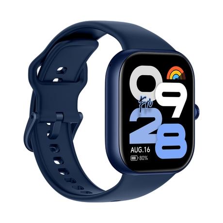 Redmi Watch Move Smartwatch with 4.69 cm (1.85 inch) Premium AMOLED Display, 14 Day Battery, Best Accuracy, Dual Core Processor (Blue Blaze Strap, Free Size)-1