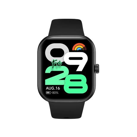 Redmi Watch Move Smartwatch with 4.69 cm (1.85 inch) Premium AMOLED Display, 14 Day Battery, Best Accuracy, Dual Core Processor (Black Drift Strap, Free Size)-2