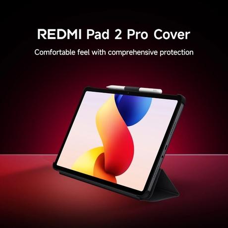 Redmi Pad 2 Pro Cover Tablet Case, Black-6