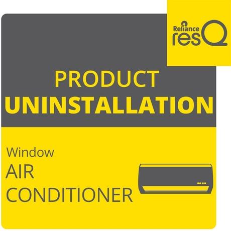 resQ Window Air Conditioner Uninstallation Service-0
