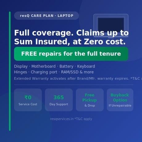2 Years - resQ Care Plan (RCP) Extended Warranty Renewal - Laptop-1